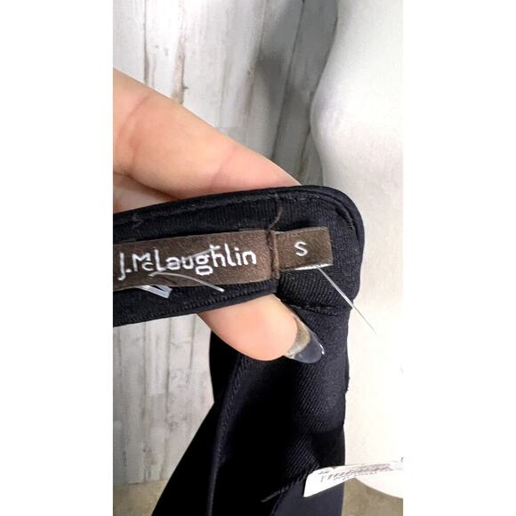 NWT J.McLaughlin Women's Barry Dress Black Sheath Knee Length Size Small - Picture 7 of 8